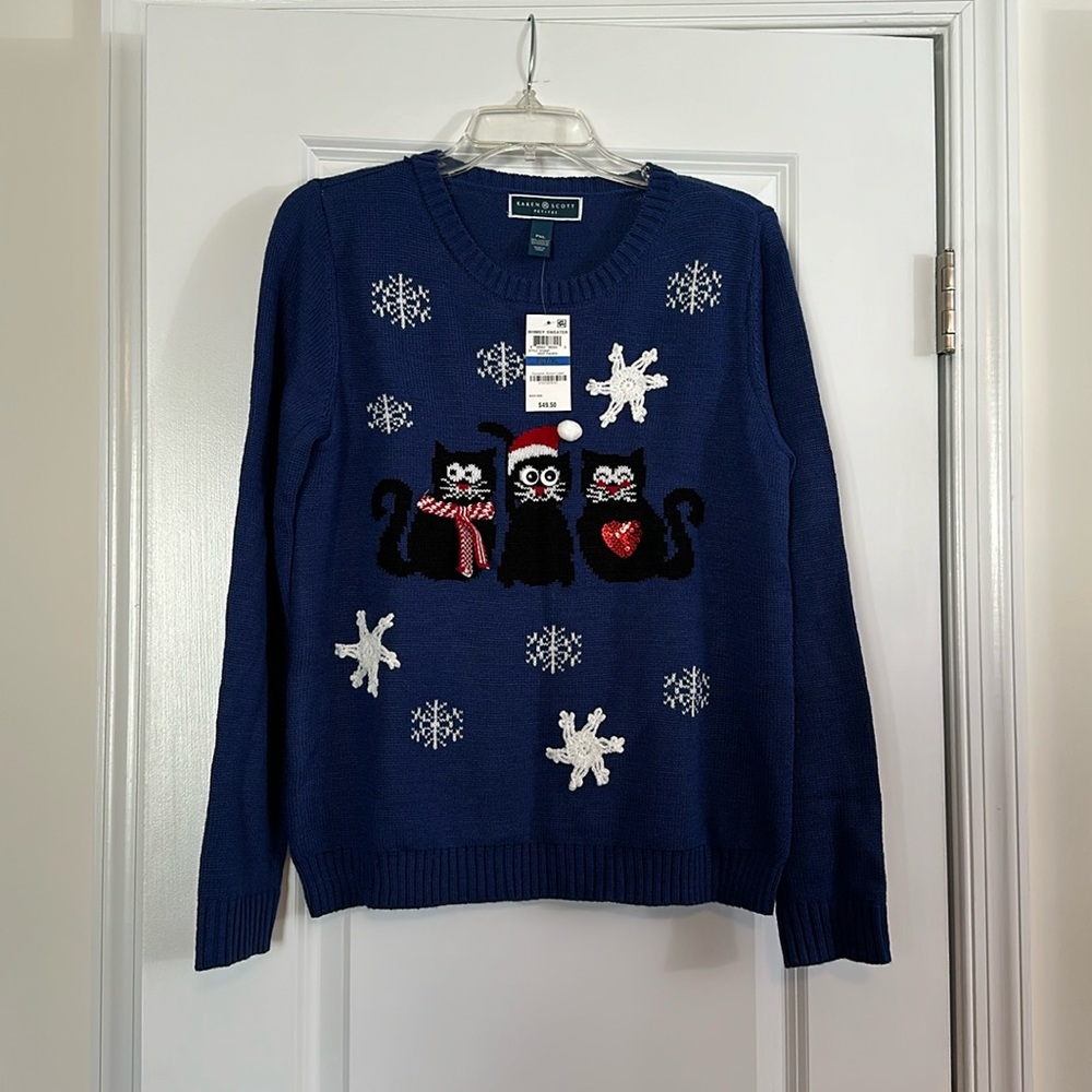 BNWT Karen Scott Christmas Sweater